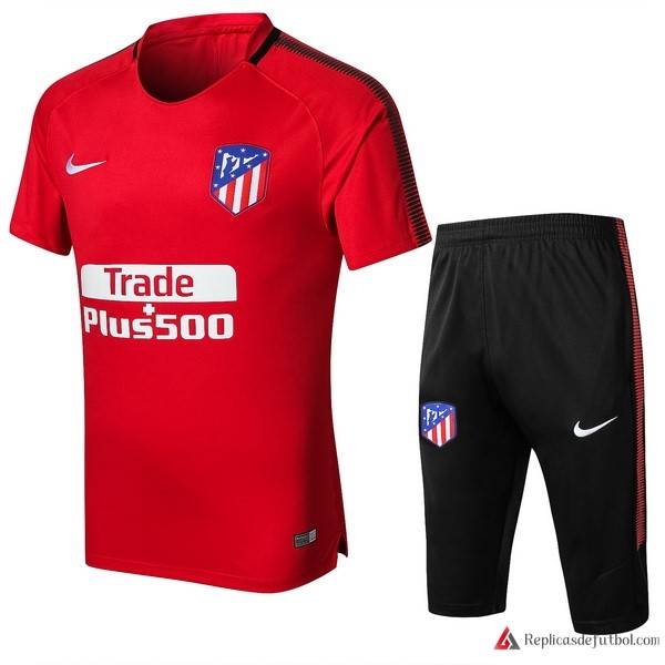 Camiseta Entrenamiento Atlético de Madrid Conjunto Completo 2017-2018 Rojo